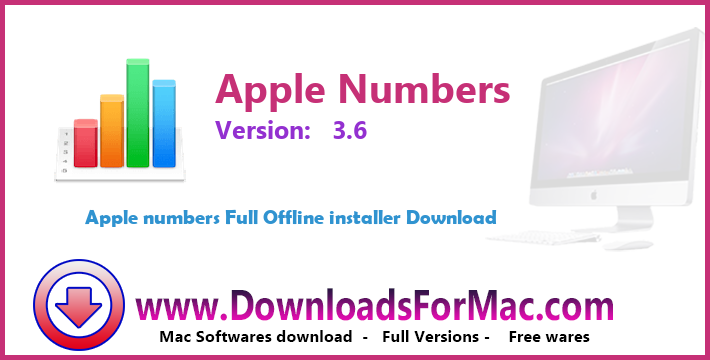 numbers for mac free download